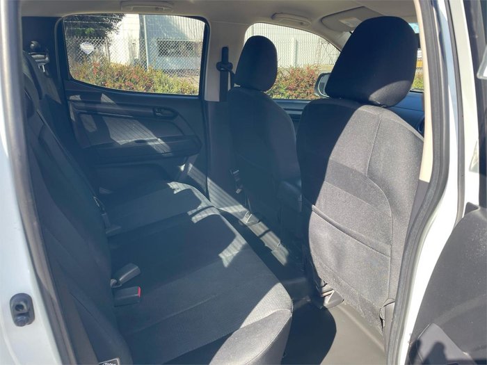 2017 Isuzu D-MAX SX High Ride MY17 4x2 Splash White