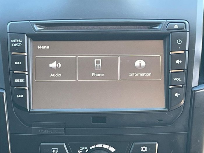 2017 Isuzu D-MAX SX High Ride MY17 4x2 Splash White