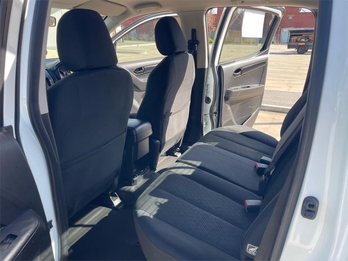 2017 Isuzu D-MAX SX High Ride MY17 4x2 Splash White
