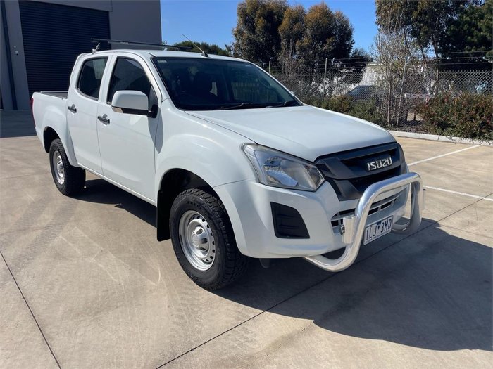 2017 Isuzu D-MAX SX High Ride MY17 4x2 Splash White