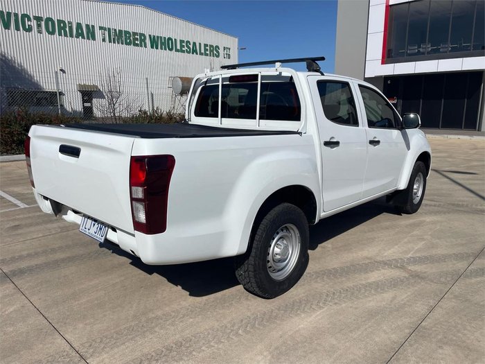 2017 Isuzu D-MAX SX High Ride MY17 4x2 Splash White