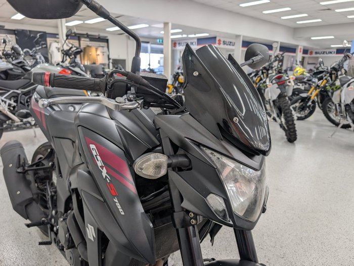 2018 Suzuki GSX-S750 Black