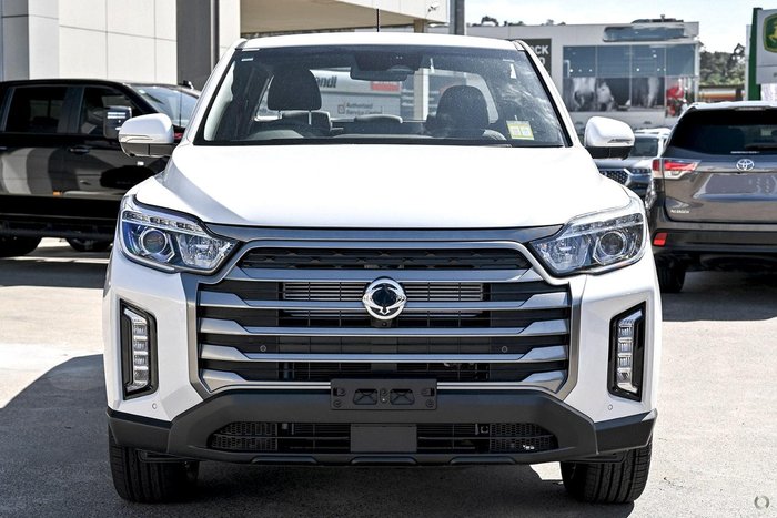2024 SsangYong Musso Ultimate Q261 MY24 4X4 Dual Range Grand White