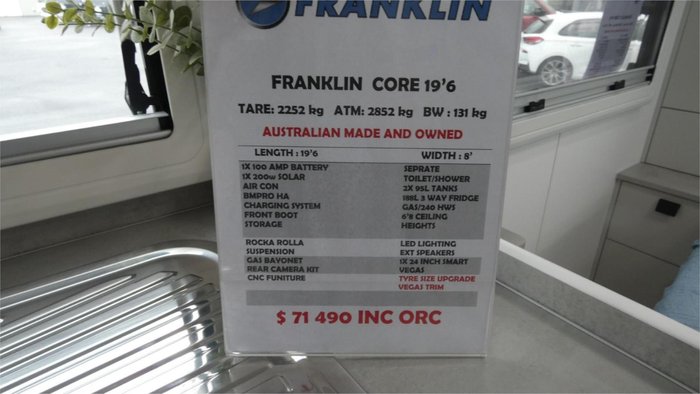 2025 Franklin Core