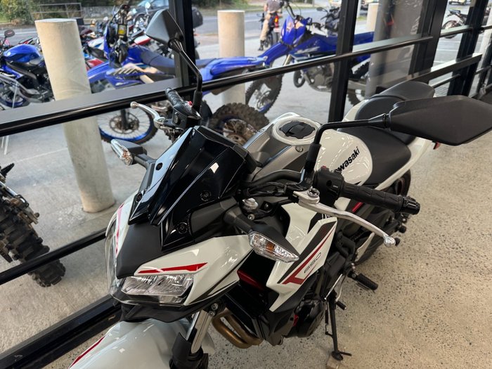 2022 Kawasaki Z650L (LAMS) WHITE