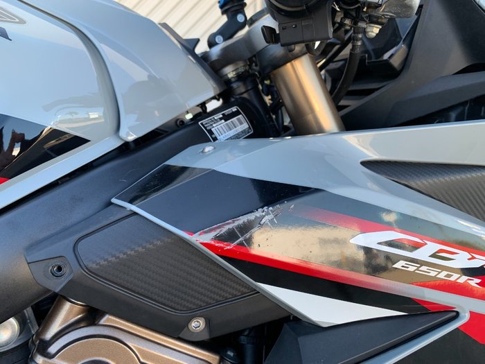 2021 Honda CBR650R grey