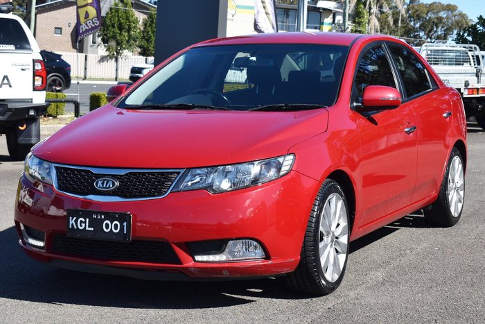 2012 Kia Cerato SLi TD MY12 Temptation Red