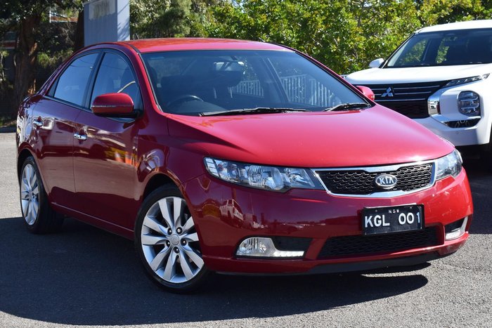 2012 Kia Cerato SLi TD MY12 Temptation Red