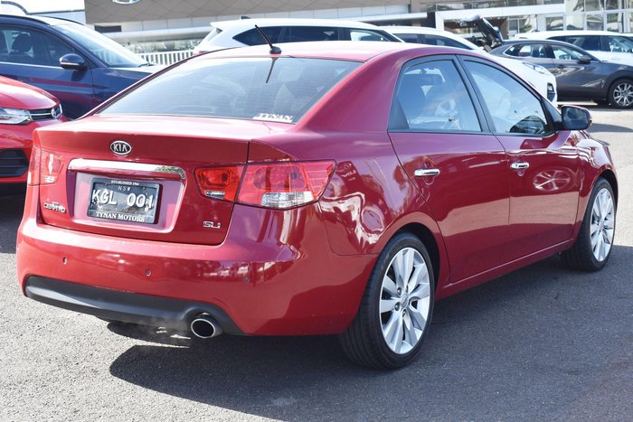 2012 Kia Cerato SLi TD MY12 Temptation Red