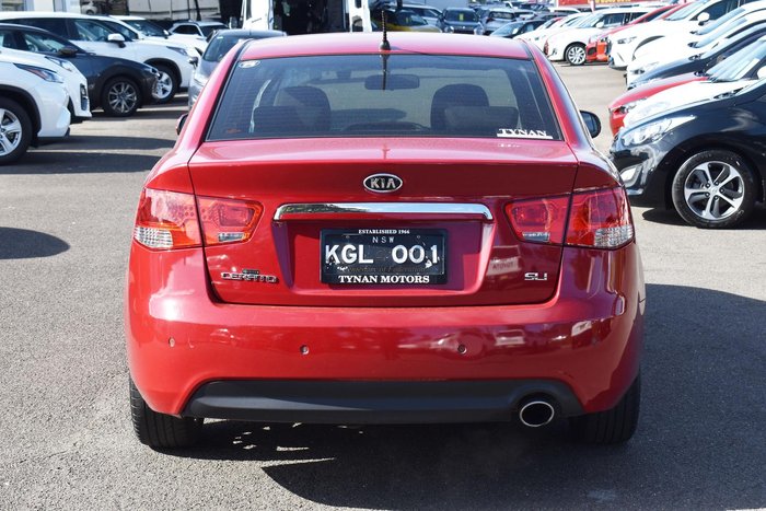 2012 Kia Cerato SLi TD MY12 Temptation Red