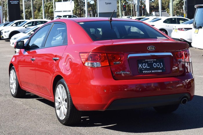 2012 Kia Cerato SLi TD MY12 Temptation Red