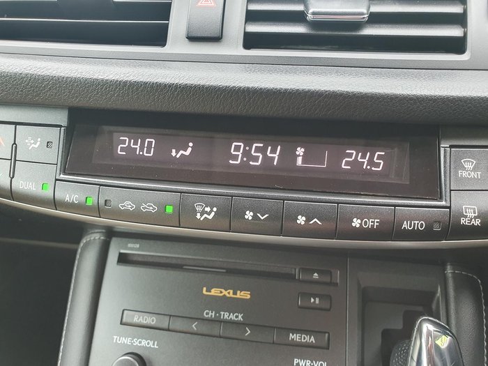 2013 Lexus CT 200h Luxury ZWA10R MY13 Onyx