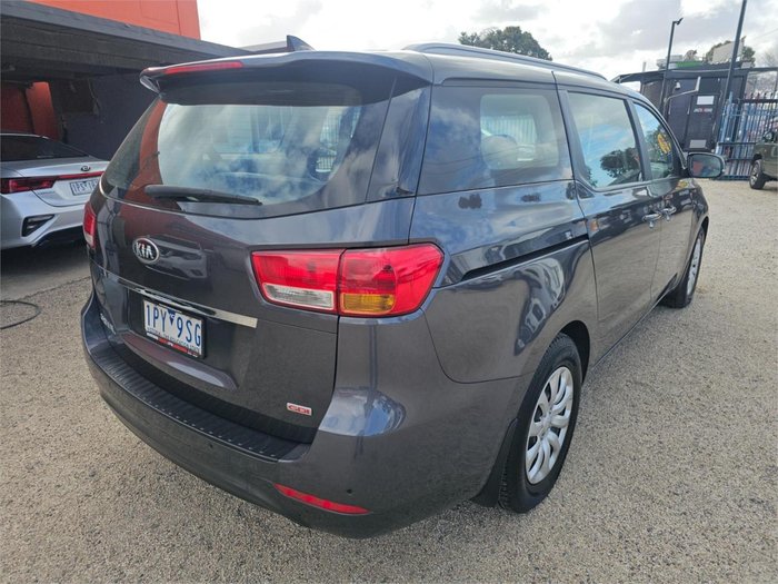 2017 Kia Carnival S YP MY18 Platinum Graphite