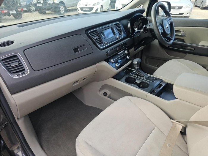 2017 Kia Carnival S YP MY18 Platinum Graphite