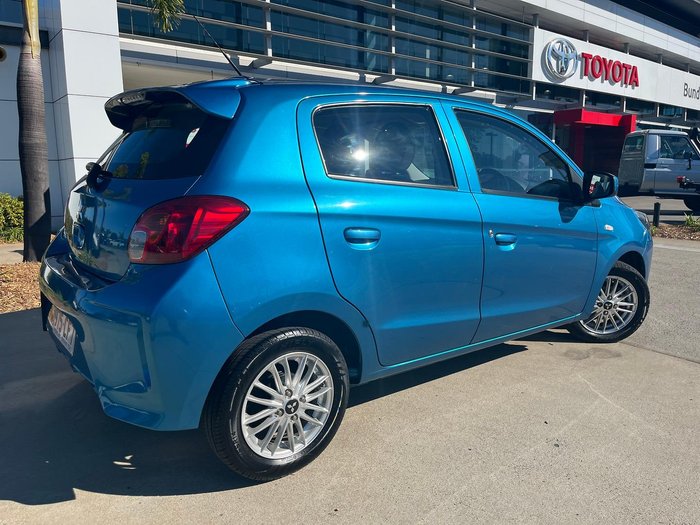 2021 Mitsubishi Mirage ES LB MY22 Cyber Blue