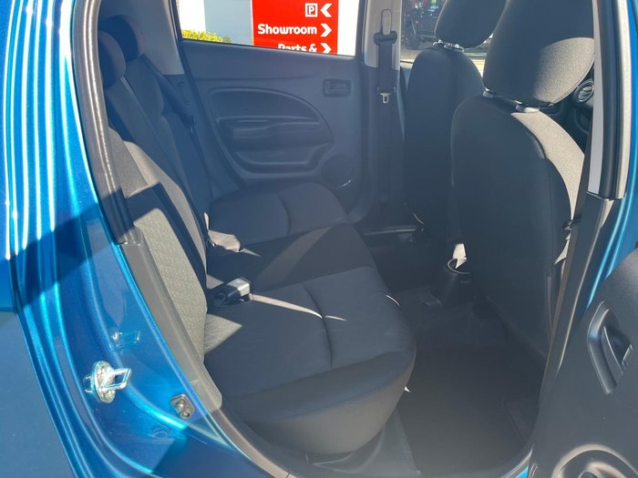 2021 Mitsubishi Mirage ES LB MY22 Cyber Blue