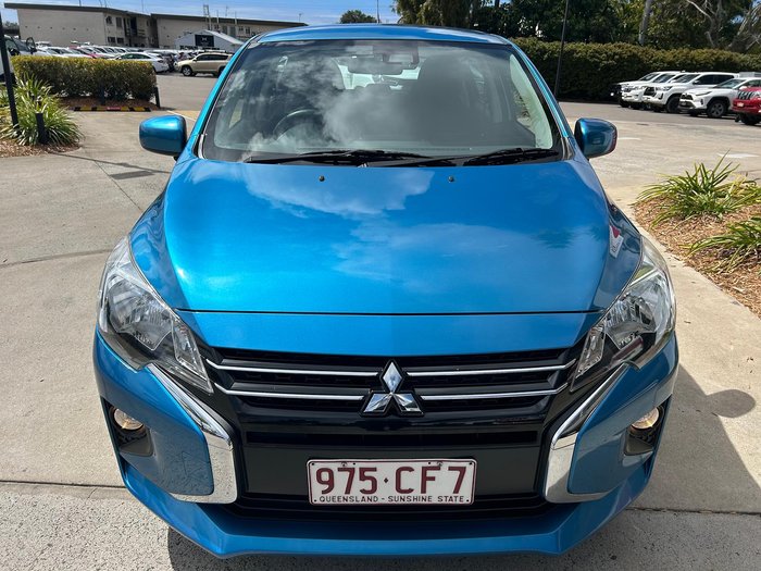 2021 Mitsubishi Mirage ES LB MY22 Cyber Blue