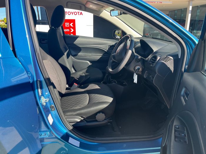 2021 Mitsubishi Mirage ES LB MY22 Cyber Blue