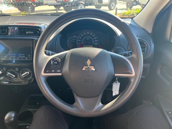 2021 Mitsubishi Mirage ES LB MY22 Cyber Blue