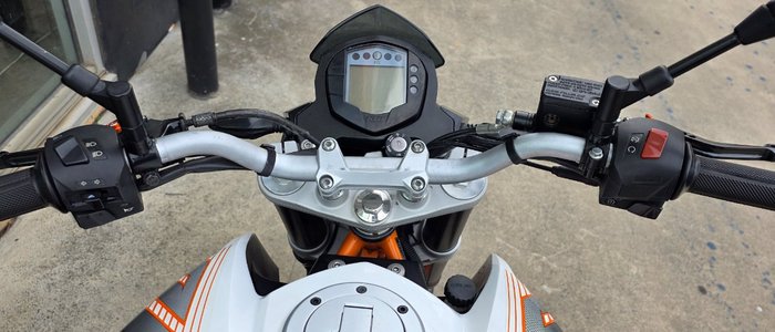 2014 Ktm 390 DUKE WHITE