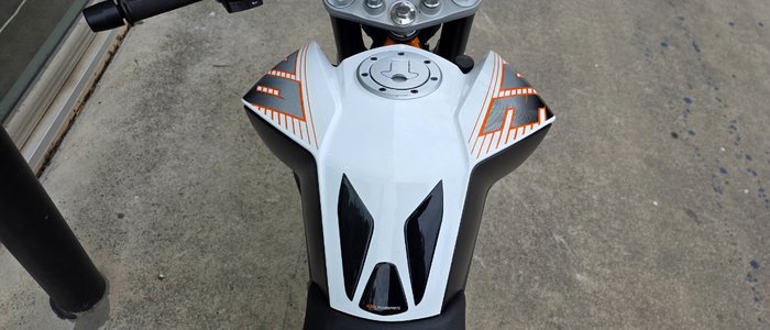 2014 Ktm 390 DUKE WHITE