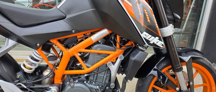 2014 Ktm 390 DUKE WHITE