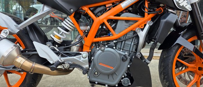 2014 Ktm 390 DUKE WHITE