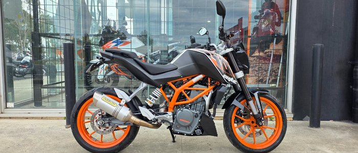2014 Ktm 390 DUKE WHITE