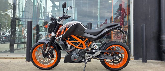 2014 Ktm 390 DUKE WHITE