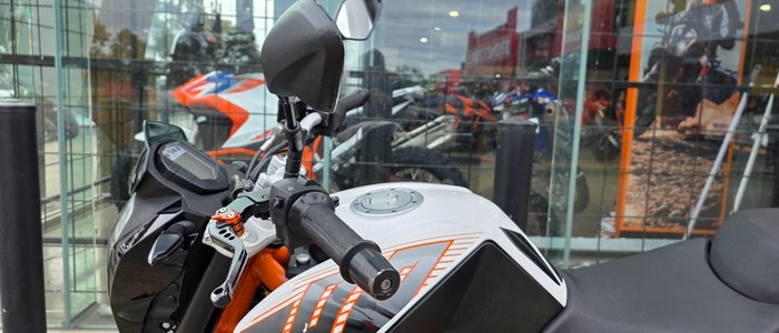 2014 Ktm 390 DUKE WHITE