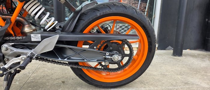 2014 Ktm 390 DUKE WHITE