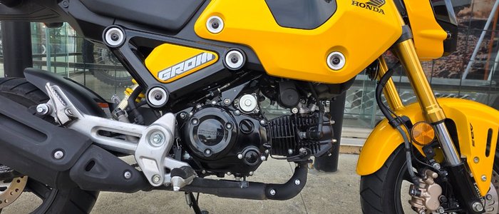 2021 Honda GROM YELLOW