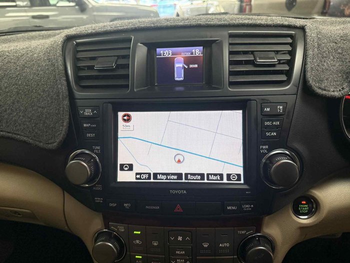 2013 Toyota Kluger Grande GSU40R Dark Furnace
