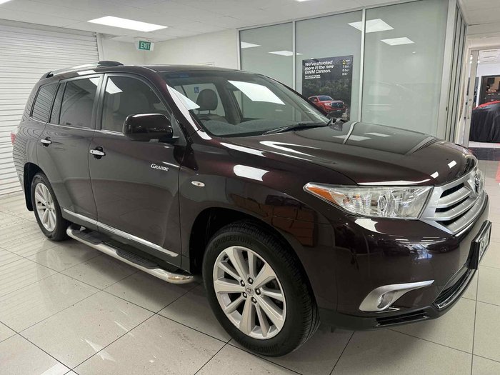 2013 Toyota Kluger Grande GSU40R Dark Furnace