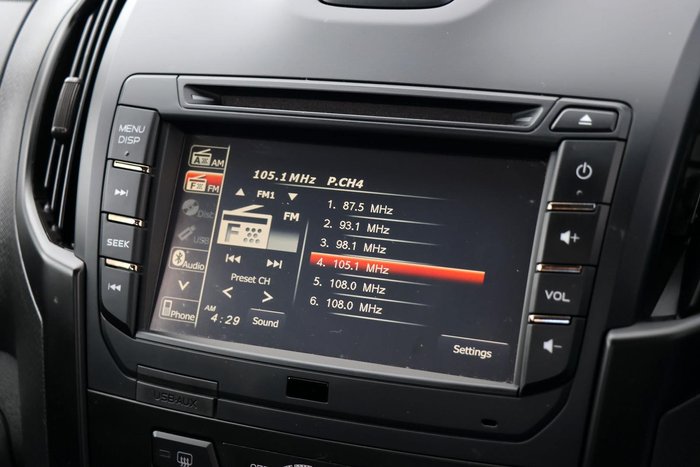 2019 Isuzu D-MAX SX High Ride MY19 4x2 Splash White