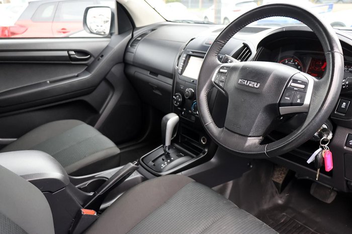 2019 Isuzu D-MAX SX High Ride MY19 4x2 Splash White