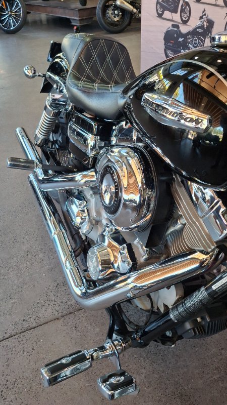 2008 Harley-davidson FXDC DYNA SUPER GLIDE CUSTOM Black