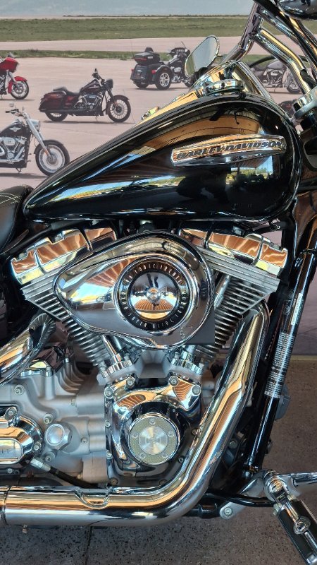 2008 Harley-davidson FXDC DYNA SUPER GLIDE CUSTOM Black
