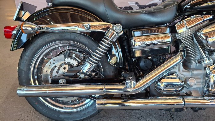2008 Harley-davidson FXDC DYNA SUPER GLIDE CUSTOM Black