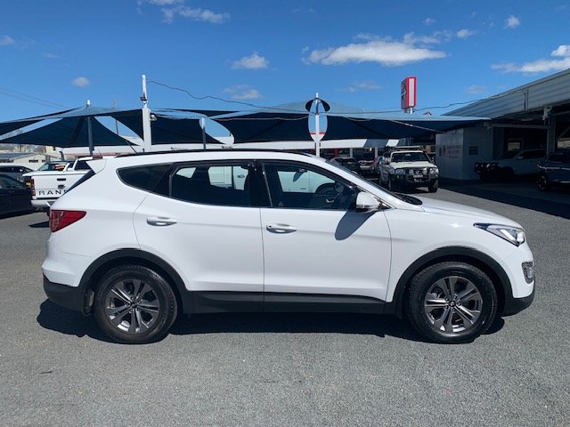 2015 Hyundai Santa Fe Active DM2 MY15 4X4 On Demand WHITE