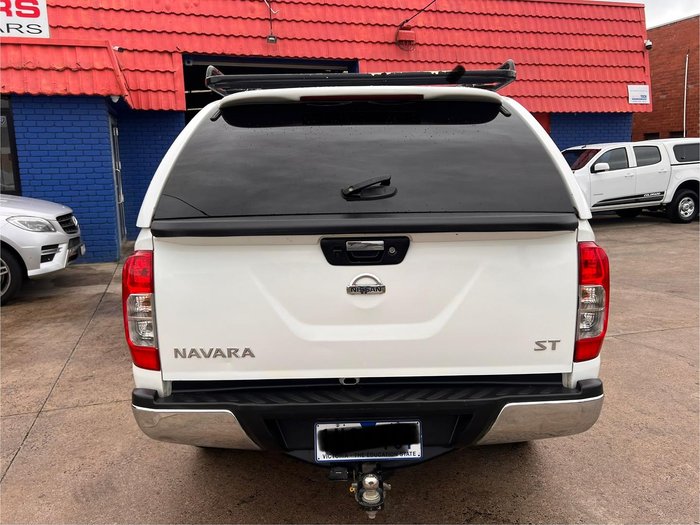 2018 Nissan Navara ST D23 Series 3 4x2 Polar White