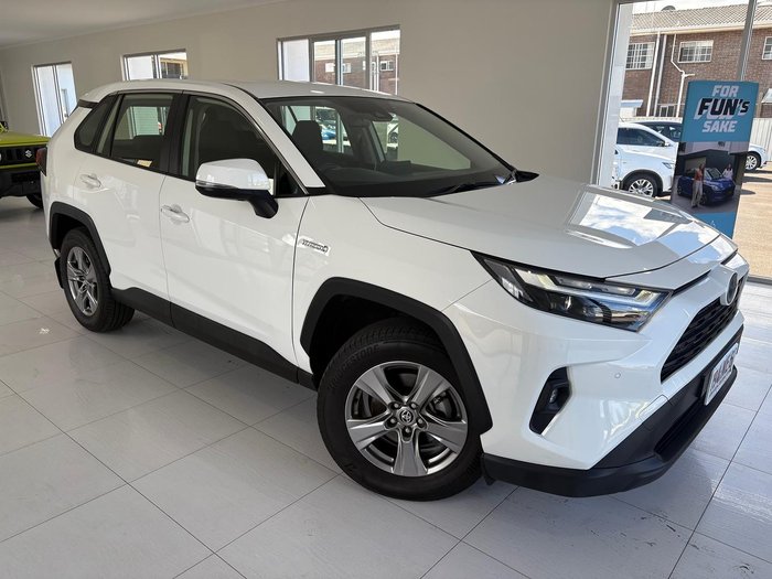 2023 Toyota RAV4 GX AXAH52R Glacier White