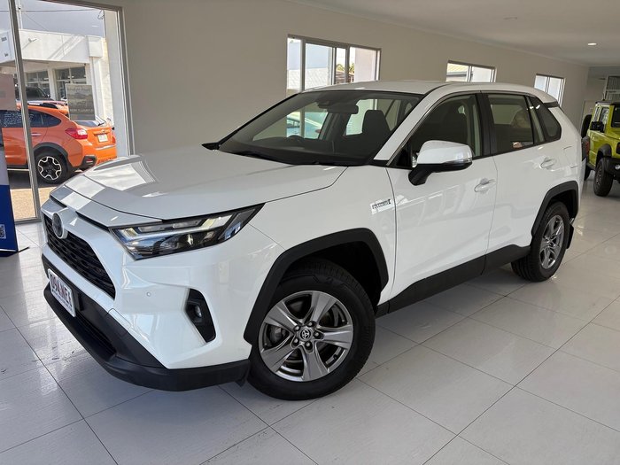 2023 Toyota RAV4 GX AXAH52R Glacier White