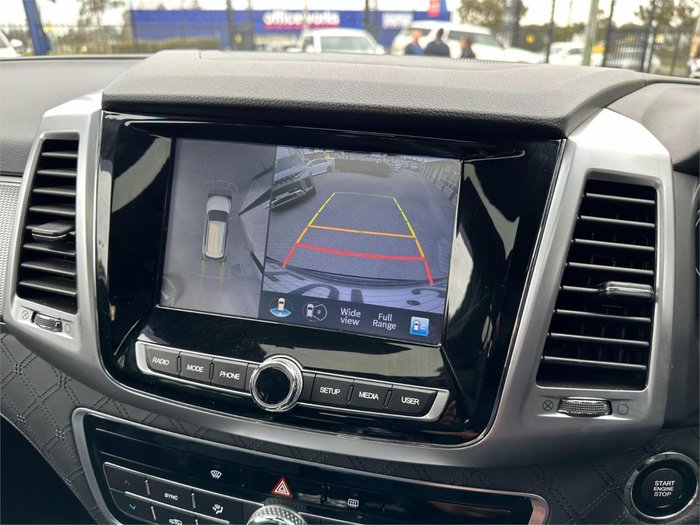 2021 SsangYong Rexton Ultimate Y450 MY21 4X4 Dual Range Space Black