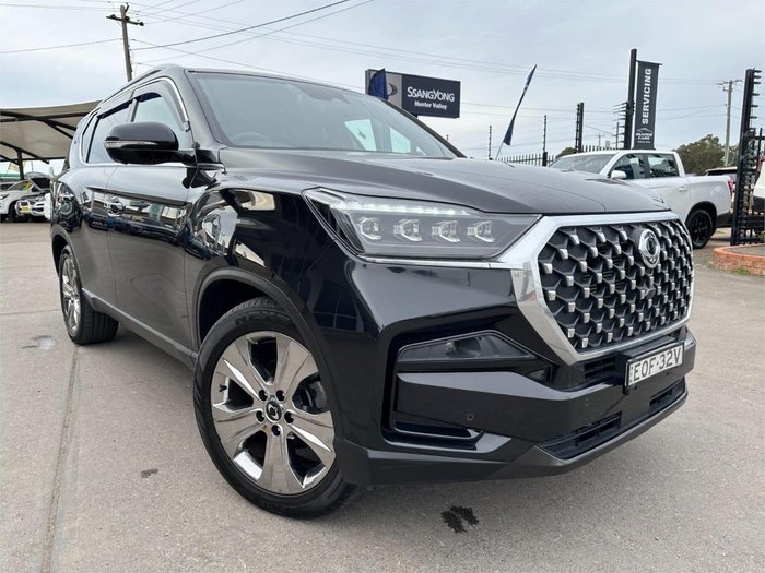 2021 SsangYong Rexton Ultimate Y450 MY21 4X4 Dual Range Space Black