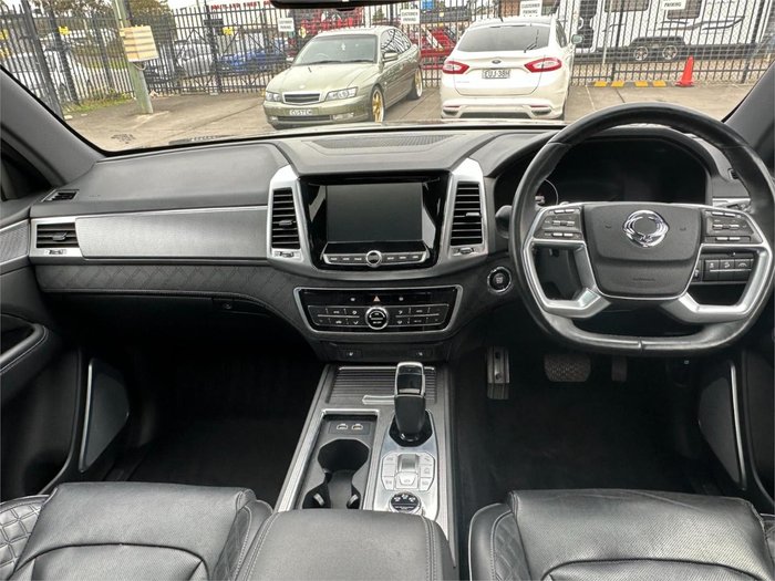 2021 SsangYong Rexton Ultimate Y450 MY21 4X4 Dual Range Space Black