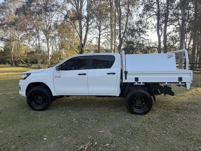 2018 Toyota Hilux SR GUN126R 4X4 Dual Range Glacier White