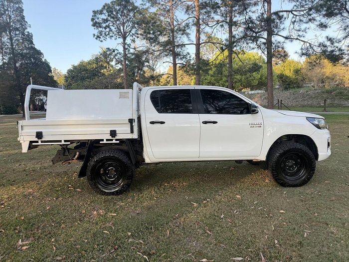 2018 Toyota Hilux SR GUN126R 4X4 Dual Range Glacier White