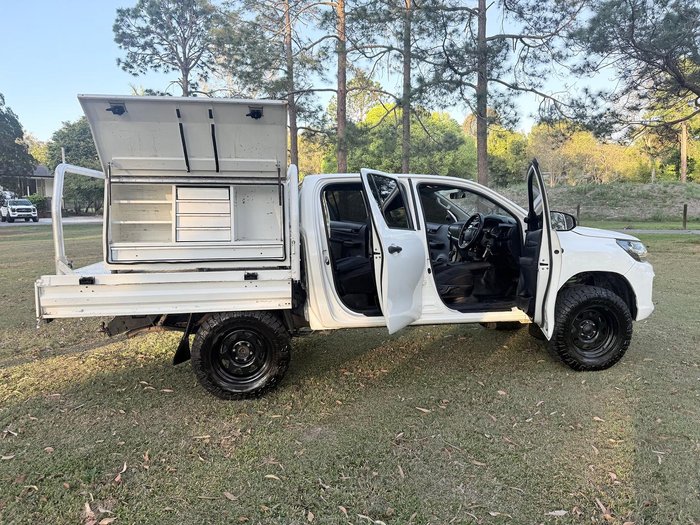 2018 Toyota Hilux SR GUN126R 4X4 Dual Range Glacier White