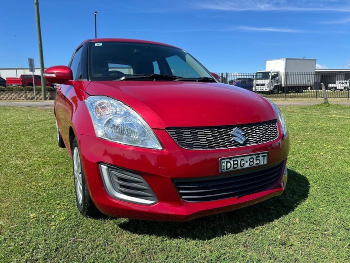 2015 Suzuki Swift GL FZ MY15 Ablaze Red Pearl